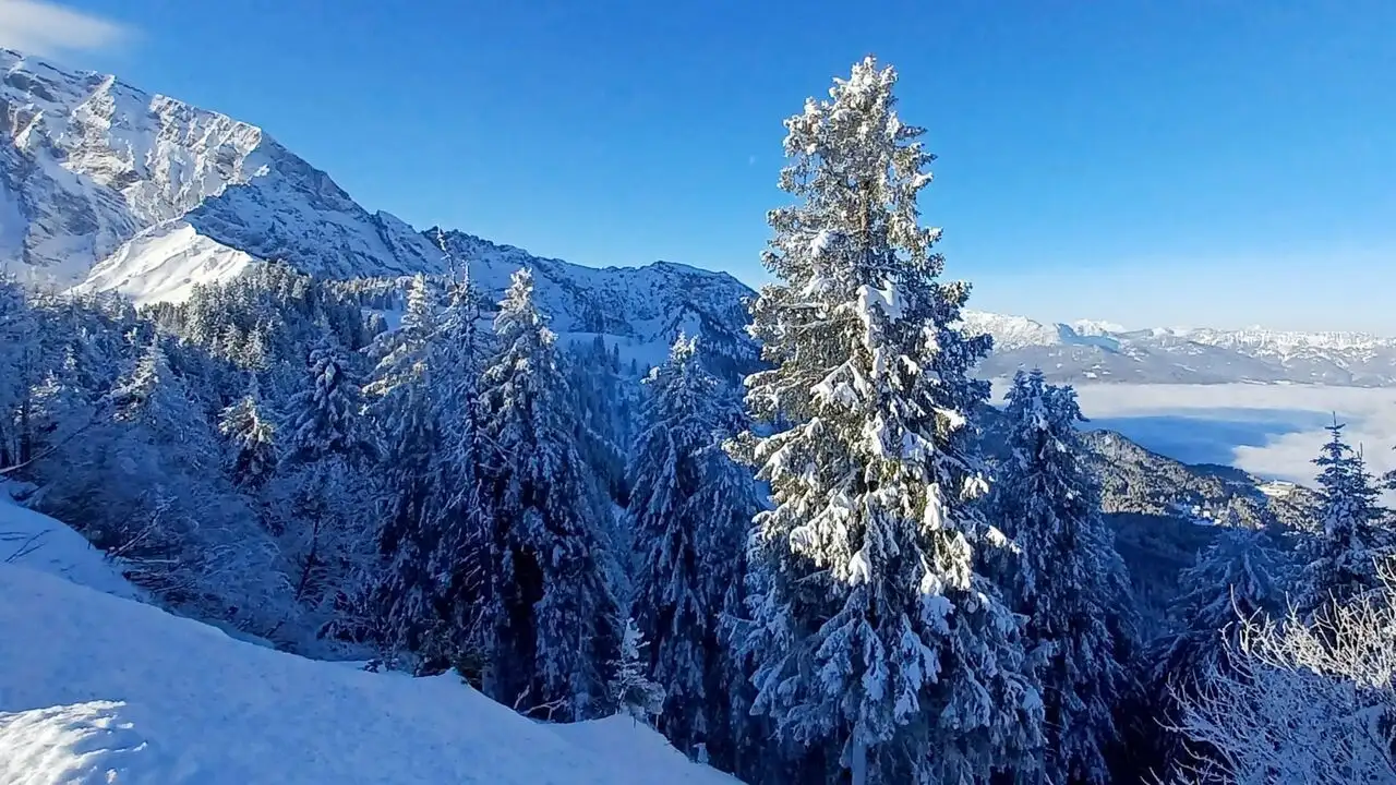 Voyage vers nos cimes - Les Alpes bavaroises en mutation – image d’arrière-plan