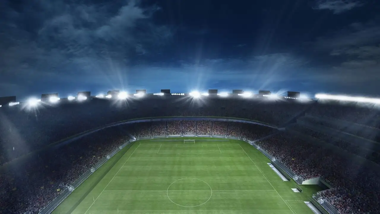 Football : après et avant-match – image d’arrière-plan