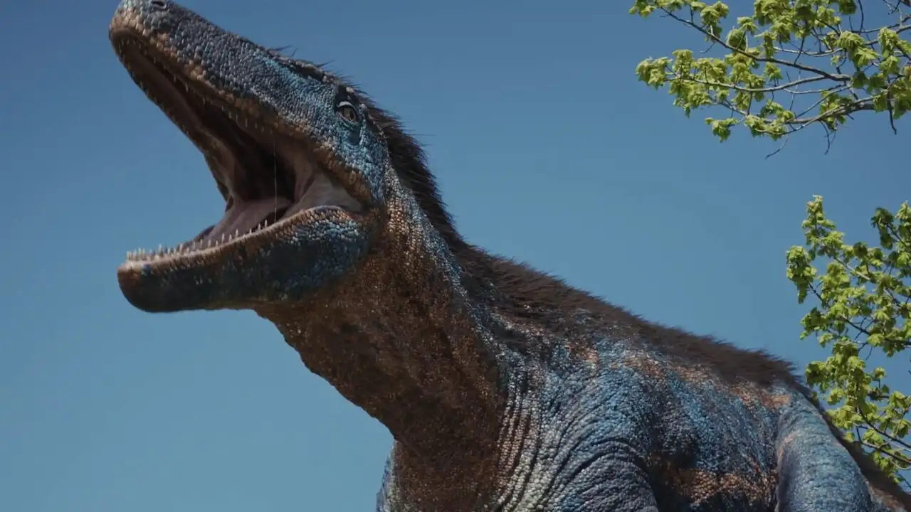 L'autre monde des dinosaures – image d’arrière-plan