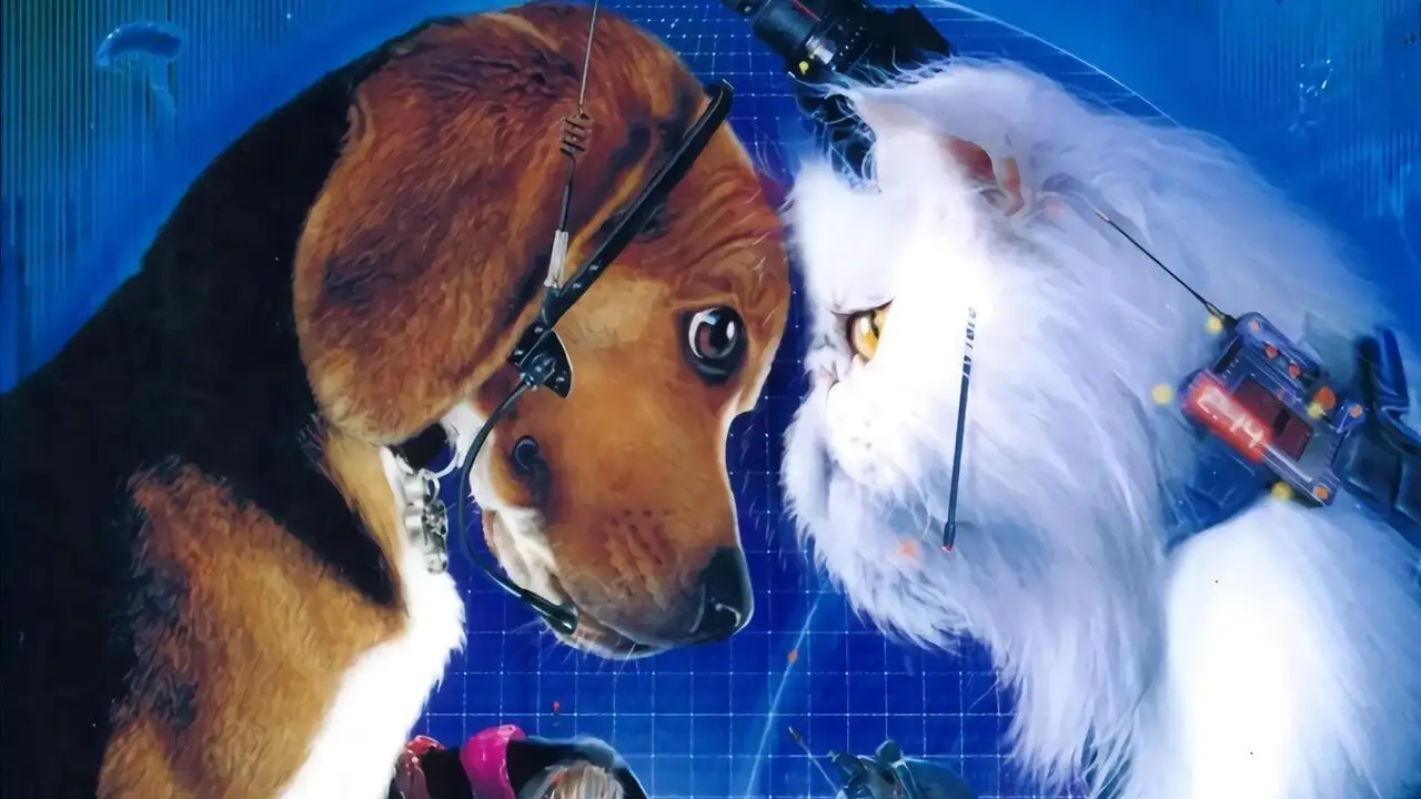 Comme chiens et chats – image d’arrière-plan
