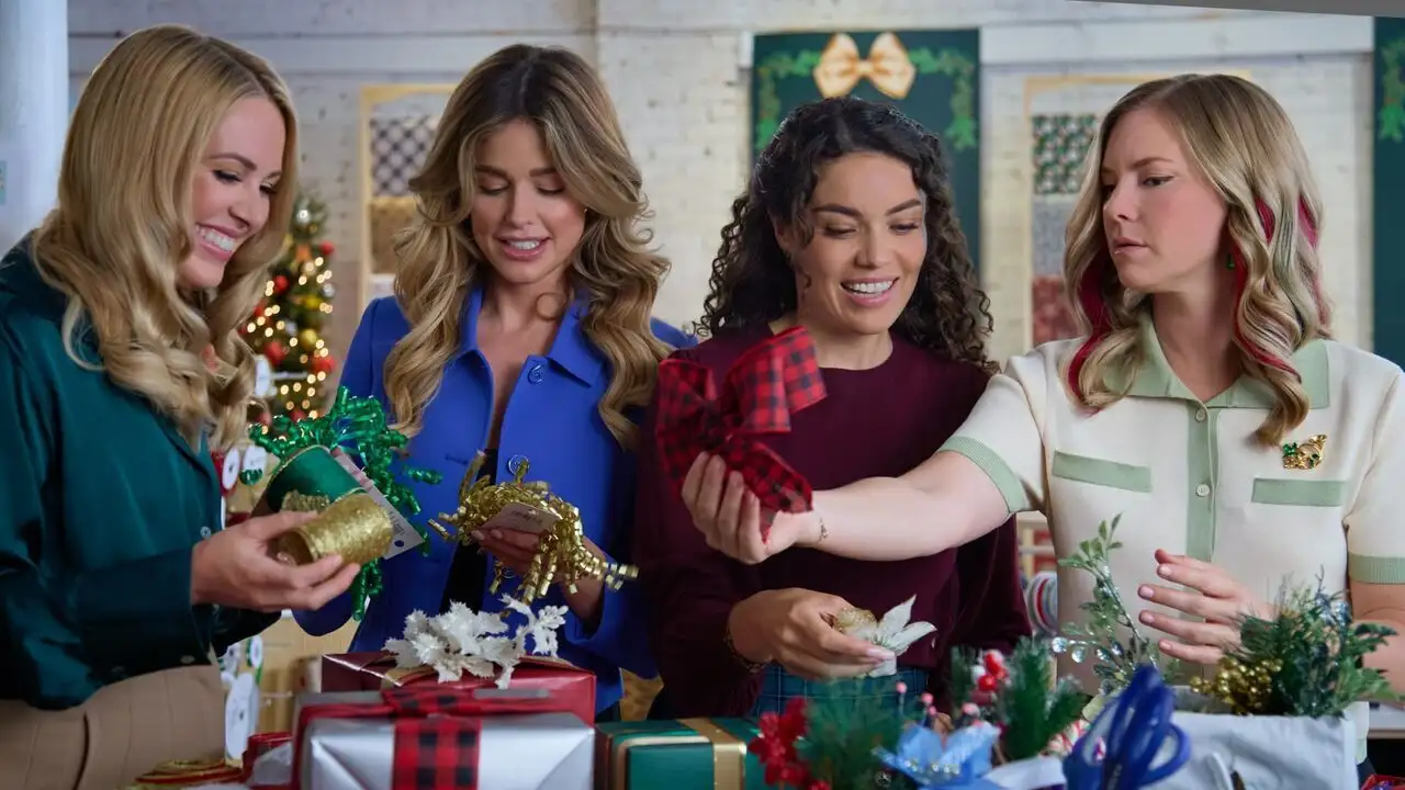 Les fées de Noël : à vos rubans ! – image d’arrière-plan