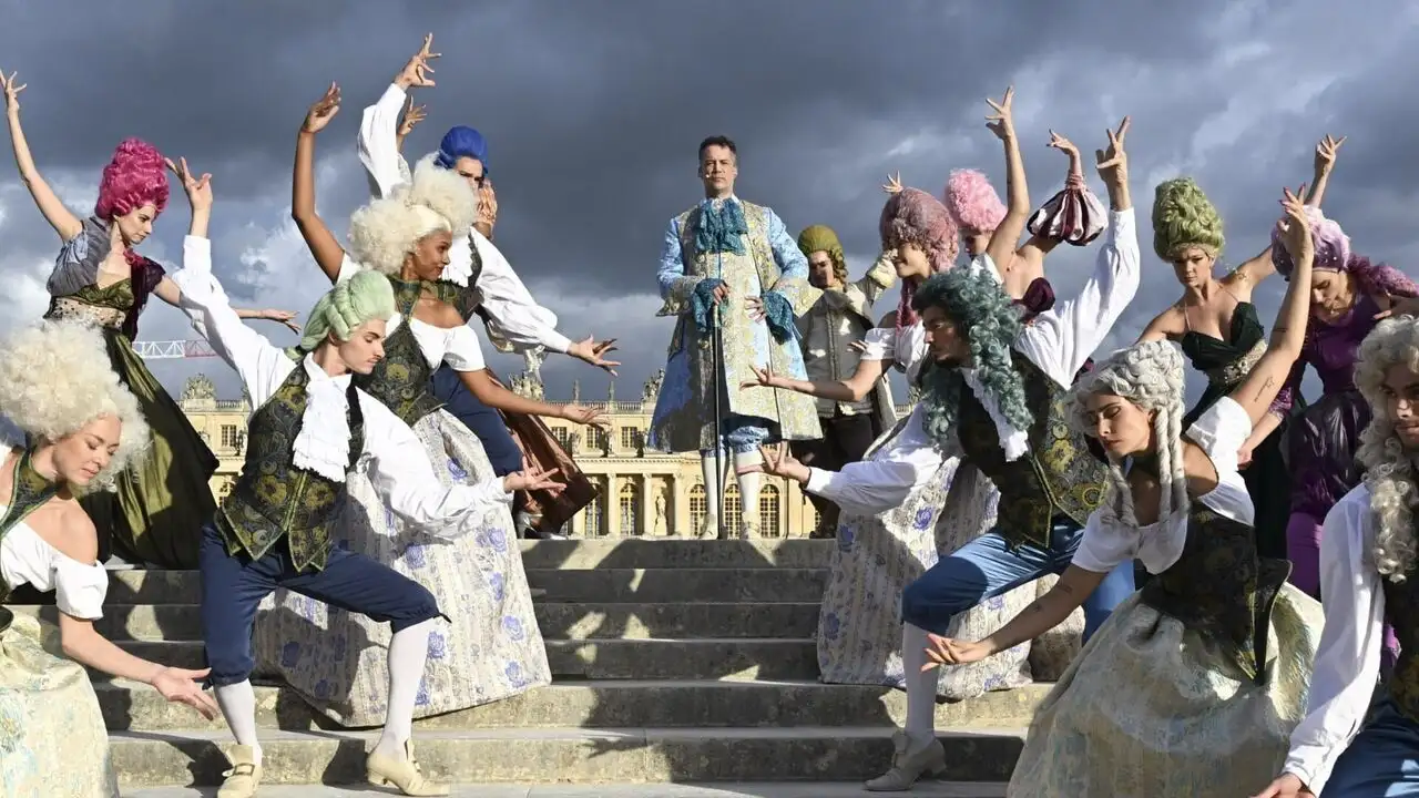 Le Roi Soleil à Versailles – image d’arrière-plan