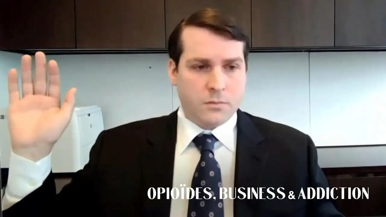 Opioïdes, business & addiction - La ruée vers l'or – image d’arrière-plan