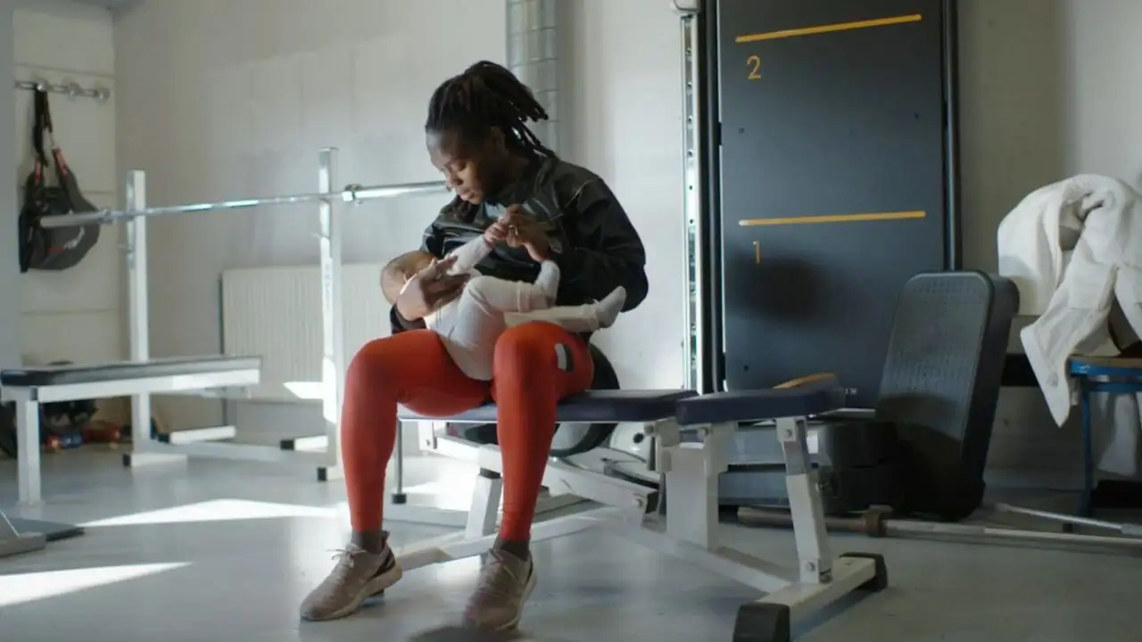 Clarisse Agbegnenou : l'Olympe pour Athéna – image d’arrière-plan