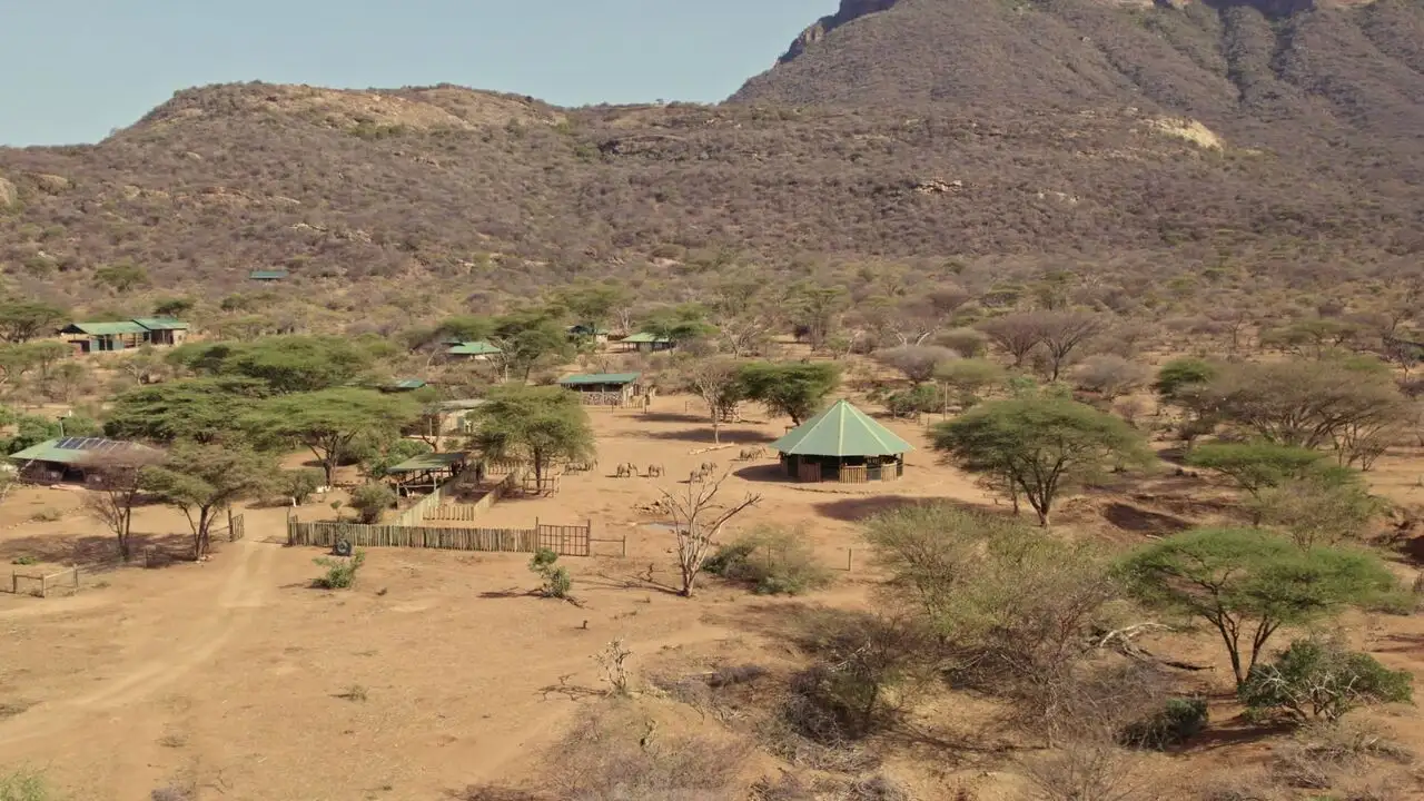 Kenya, gardiennes des éléphants – image d’arrière-plan