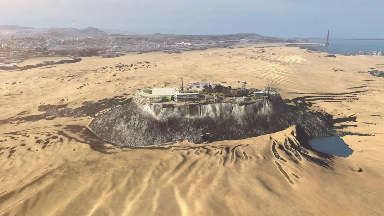 Trésors sous les mers : Alcatraz – image d’arrière-plan