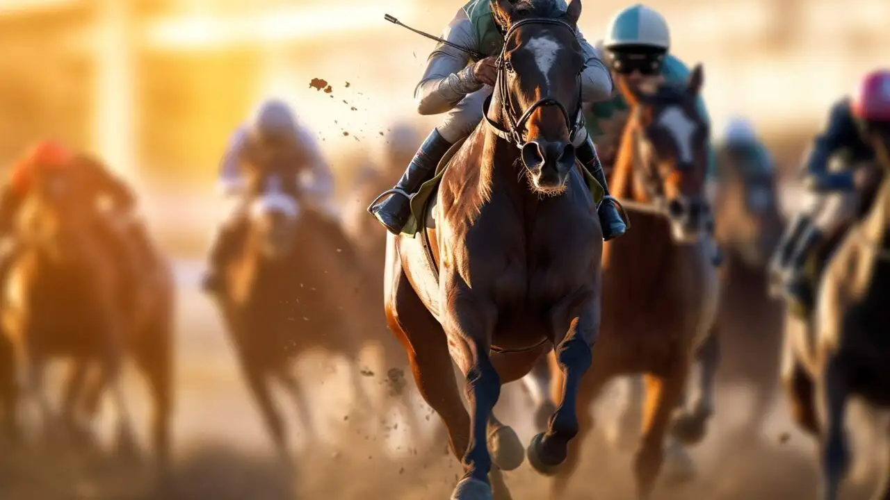 Hippisme : la dangereuse course de Pardubice – image d’arrière-plan