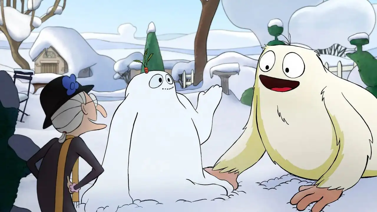 L'abominable bébé des neiges de Terry Pratchett – image d’arrière-plan