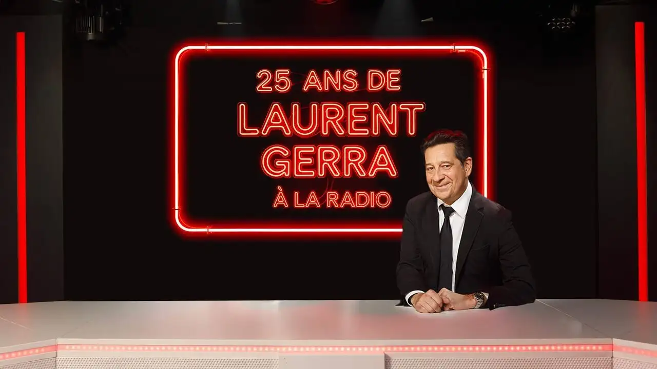 25 ans de Laurent Gerra à la radio – image d’arrière-plan