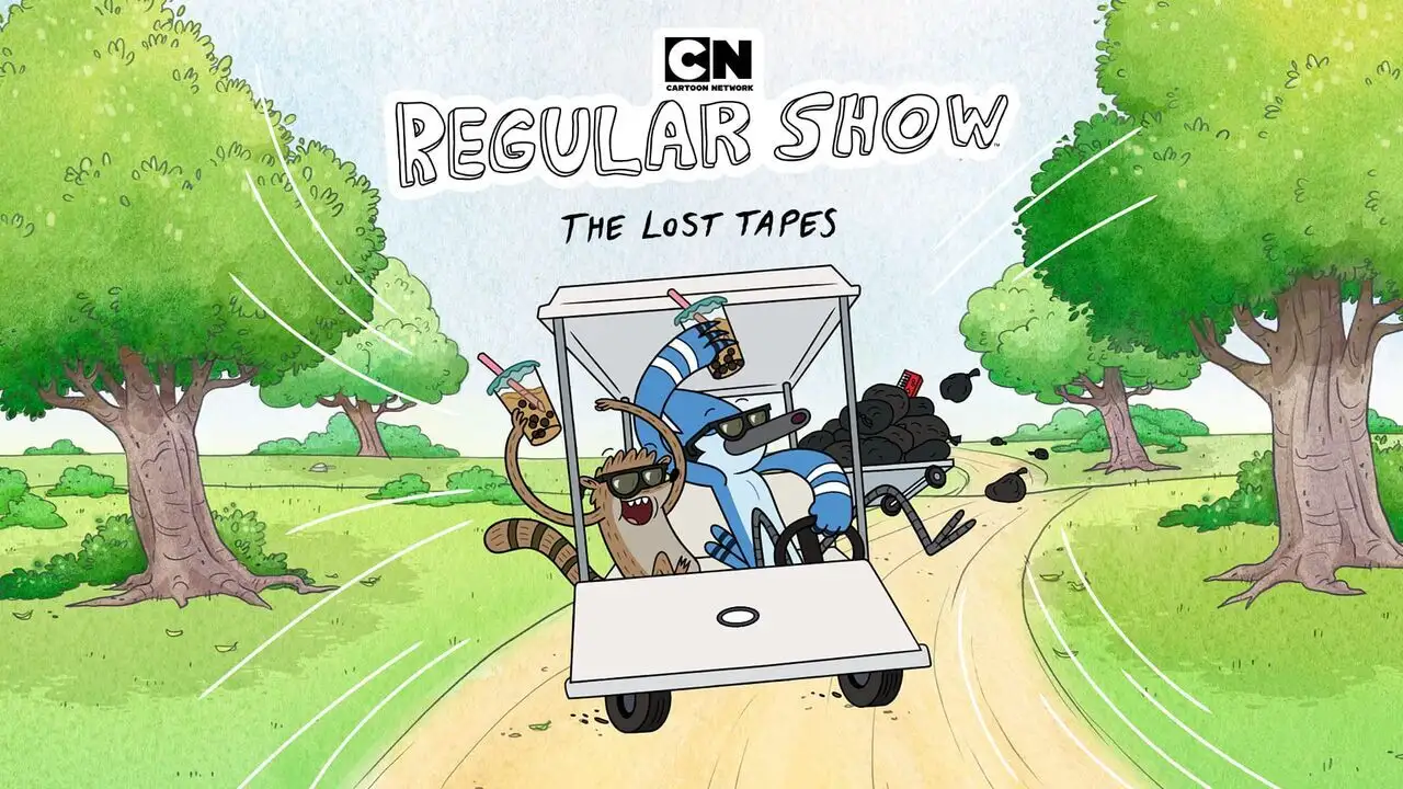 Regular Show : Les Cassettes Oubliées - Saison 1 - Réparez-moi cette cassette / Le Luau de Skips – image d’arrière-plan