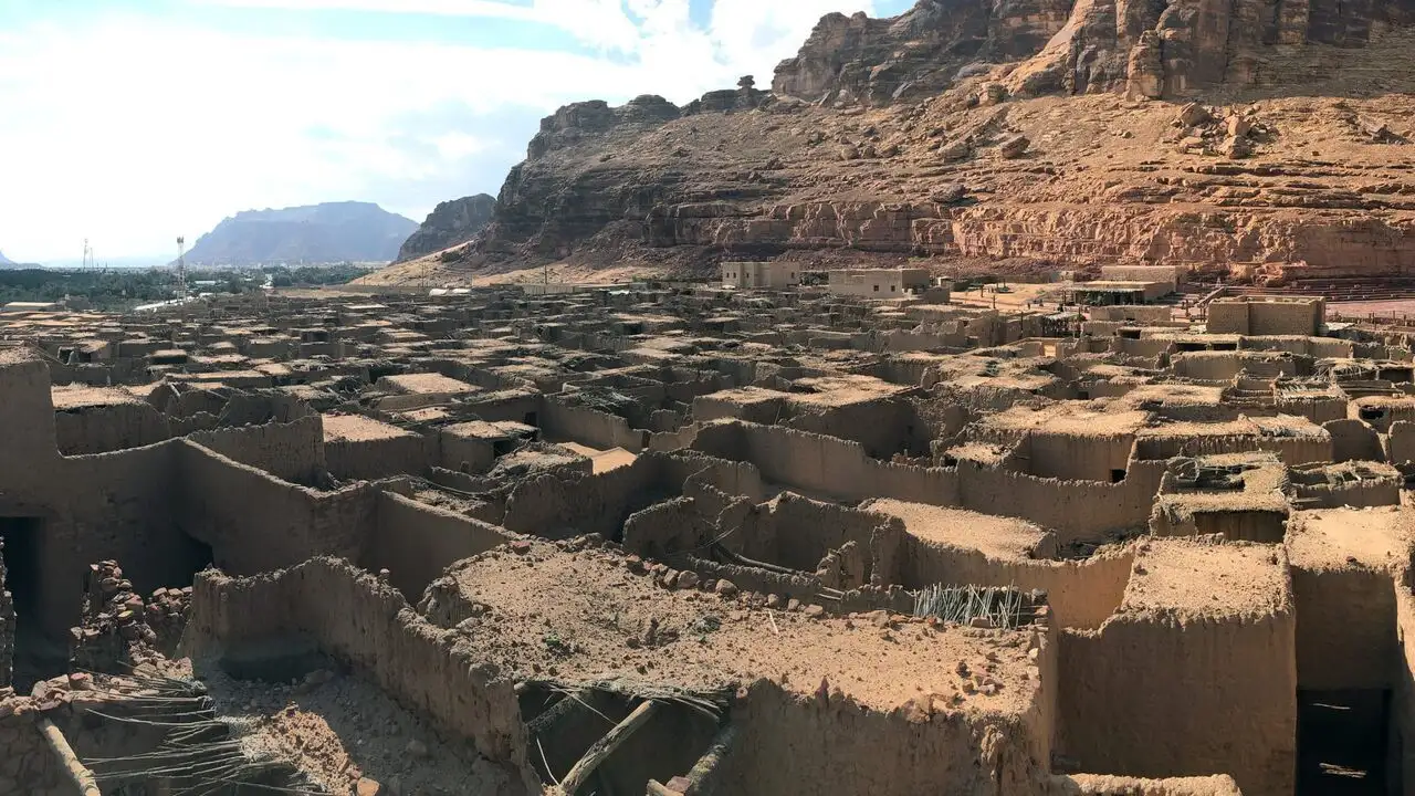 Désert d'Arabie : dans les pas des caravaniers d'autrefois – image d’arrière-plan