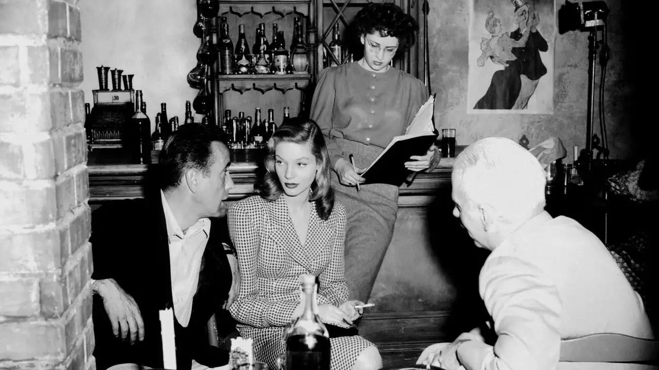 Lauren Bacall, ombre et lumière – image d’arrière-plan