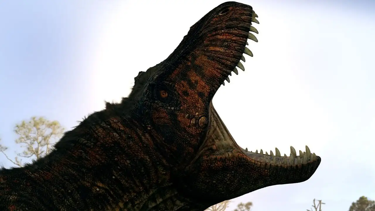Le premier Tyrannosaure – image d’arrière-plan
