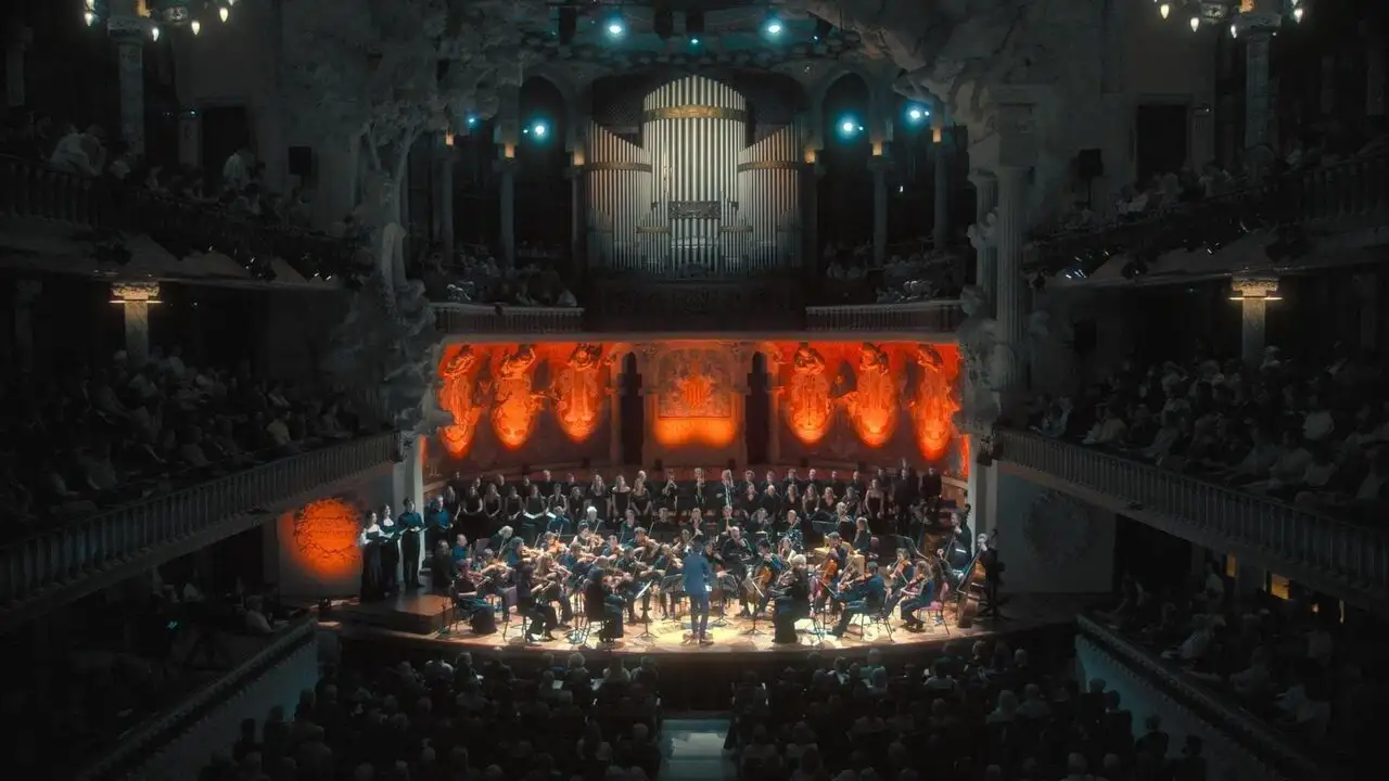 Requiem de Mozart, Palau de la Música Catalana – image d’arrière-plan