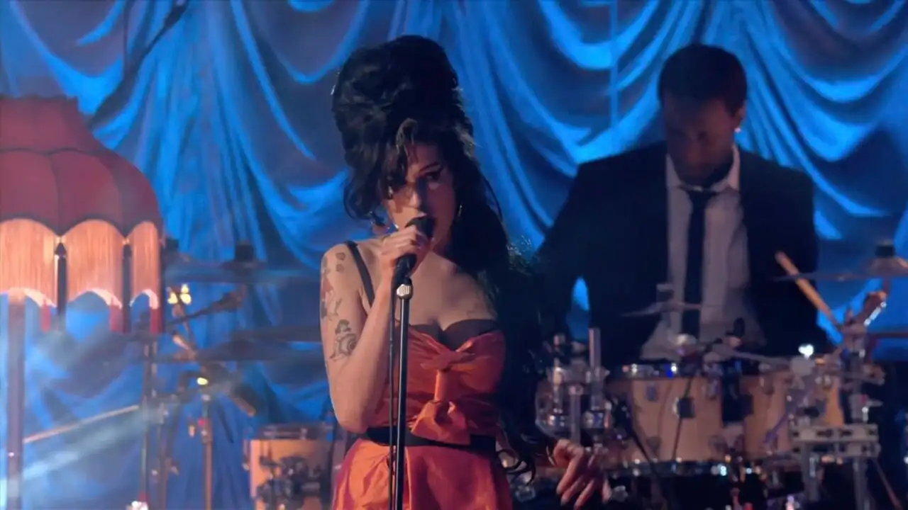 Amy Winehouse Live at the Porchester Hall – image d’arrière-plan