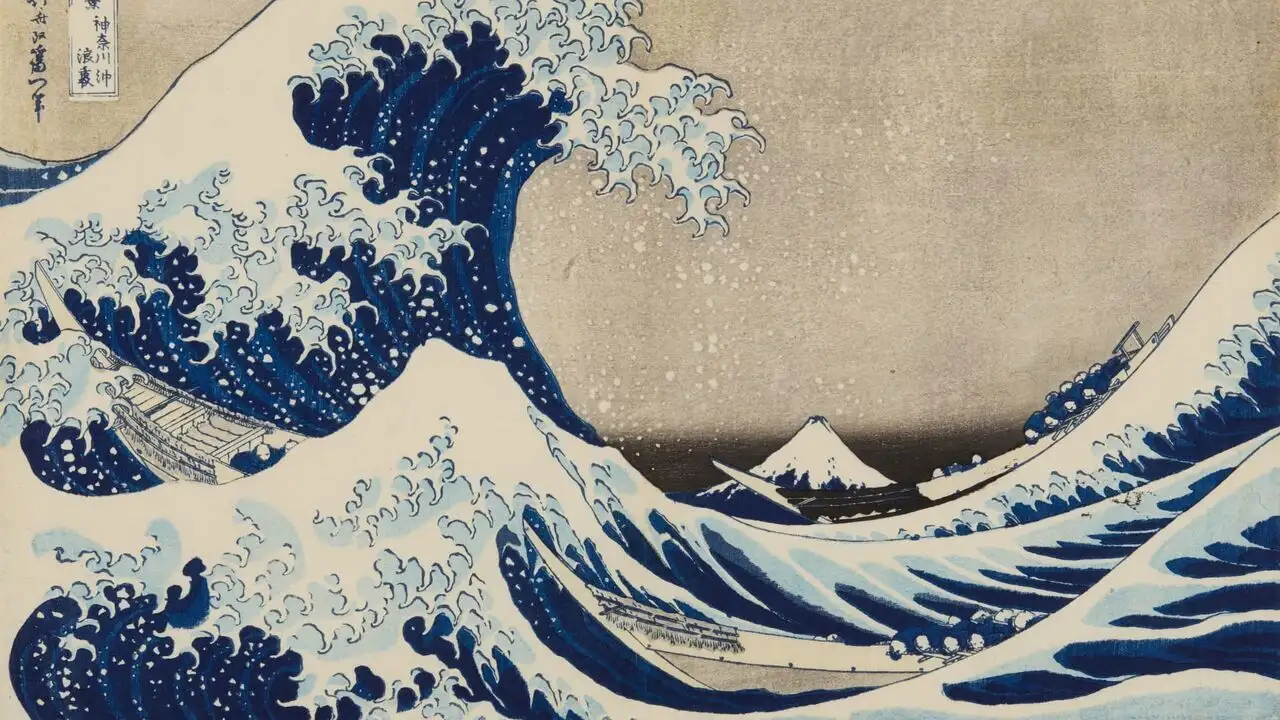Hokusai, impressions du Soleil-Levant – image d’arrière-plan
