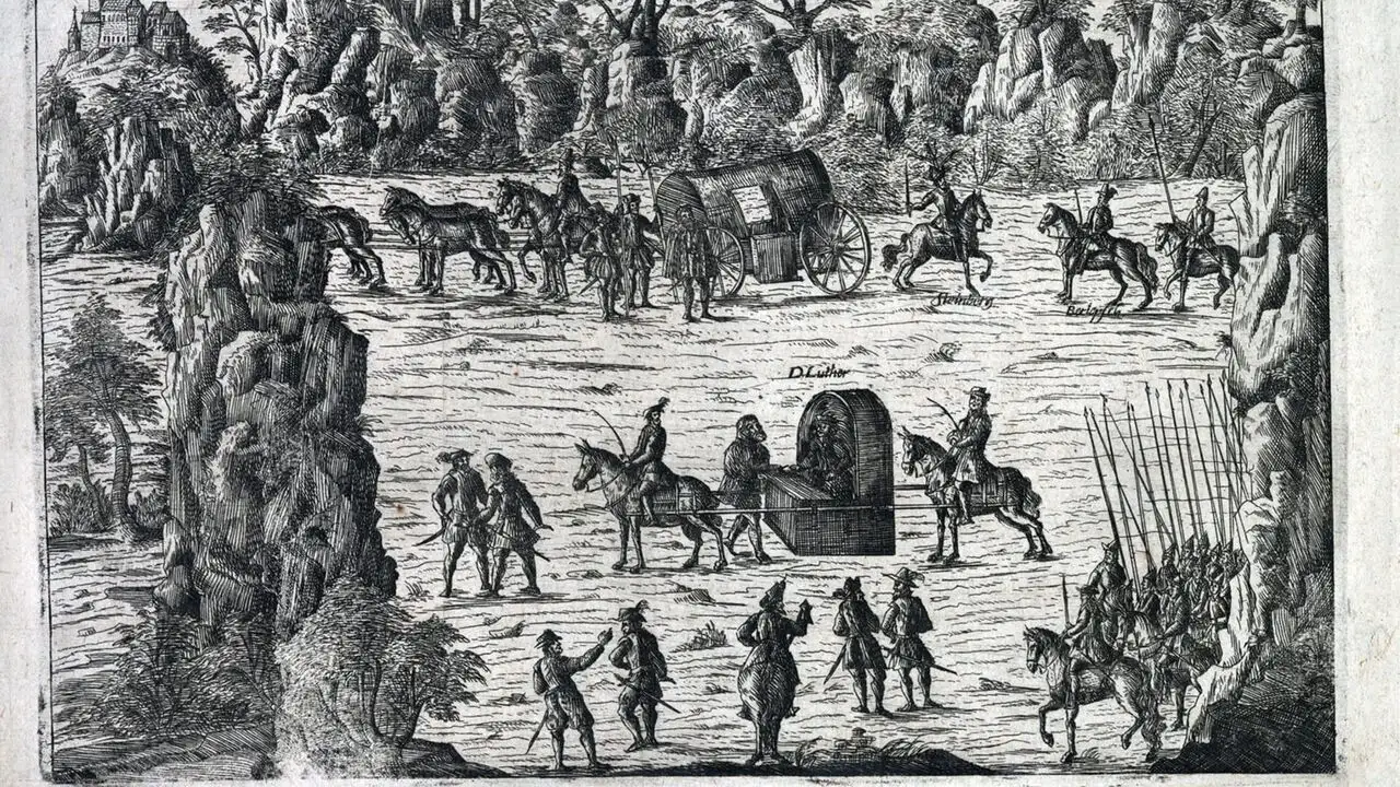 Un château idéal : la Wartbourg – image d’arrière-plan
