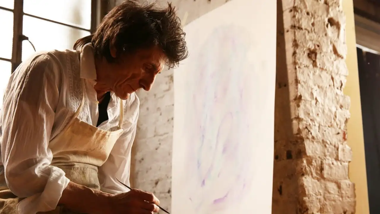 Ronnie Wood : un destin nommé guitare – image d’arrière-plan
