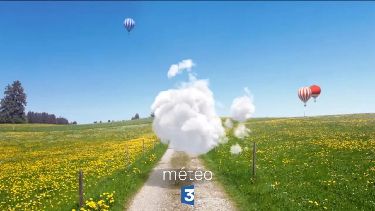 Météo régionale – image d’arrière-plan