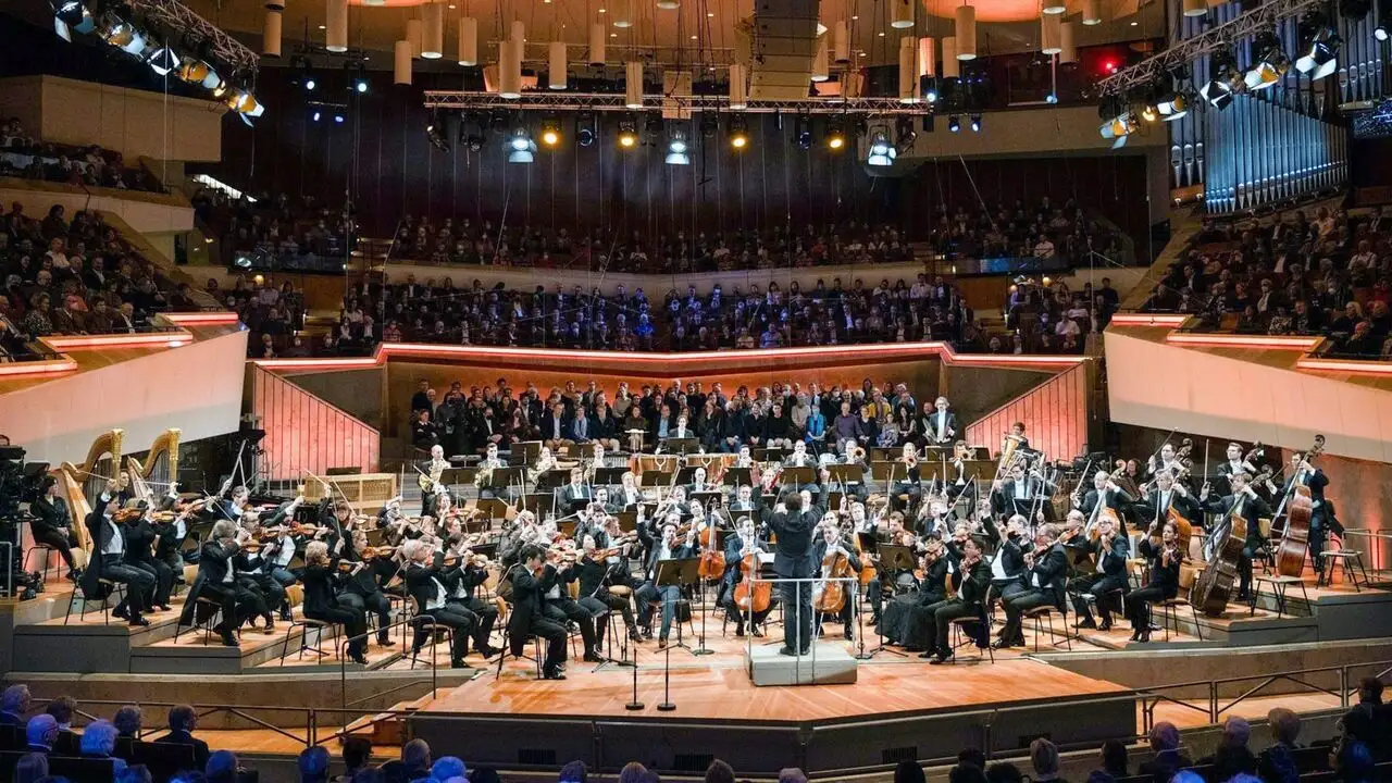Concert de la Saint-Sylvestre des Berliner Philharmoniker – image d’arrière-plan