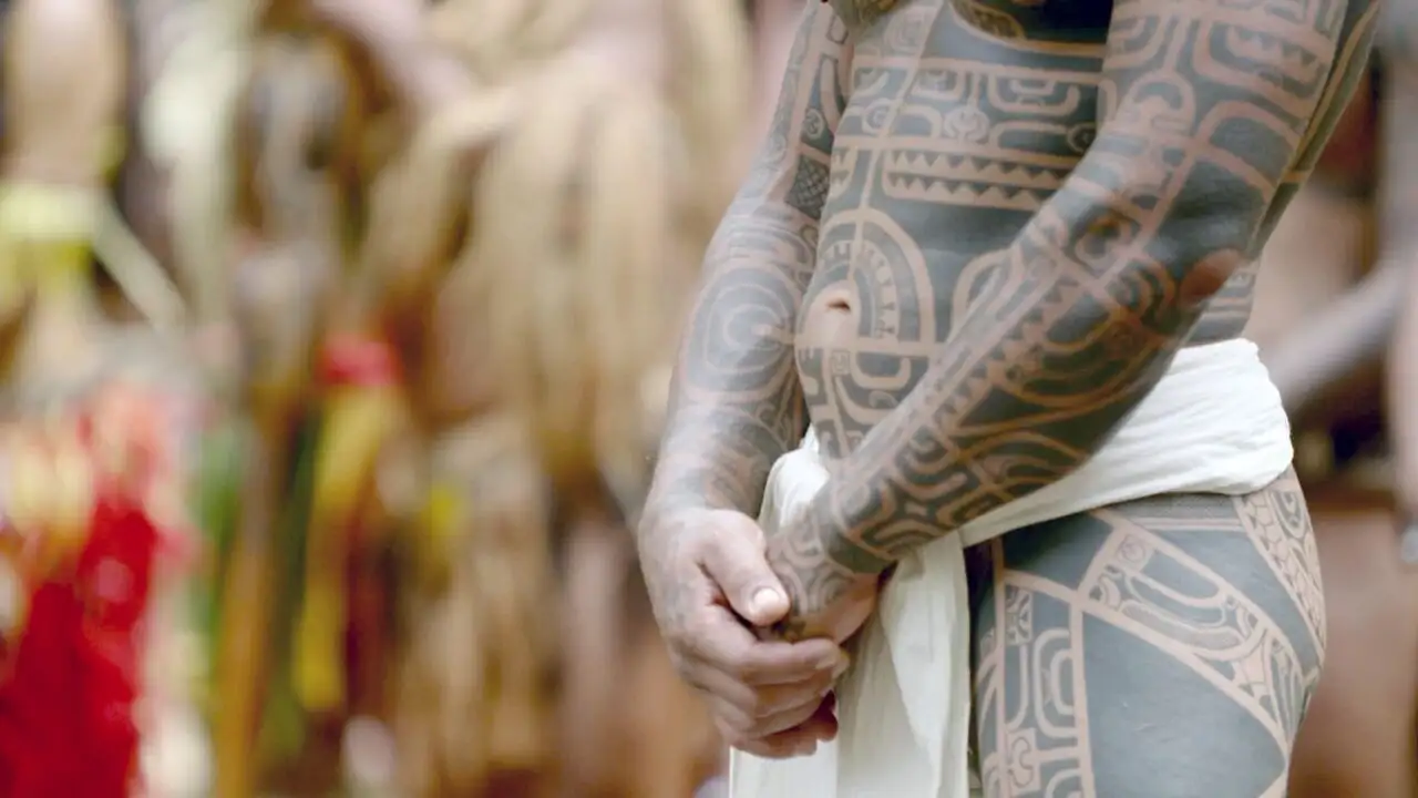 Tatouages : énigme des mers du sud - Tradition – image d’arrière-plan