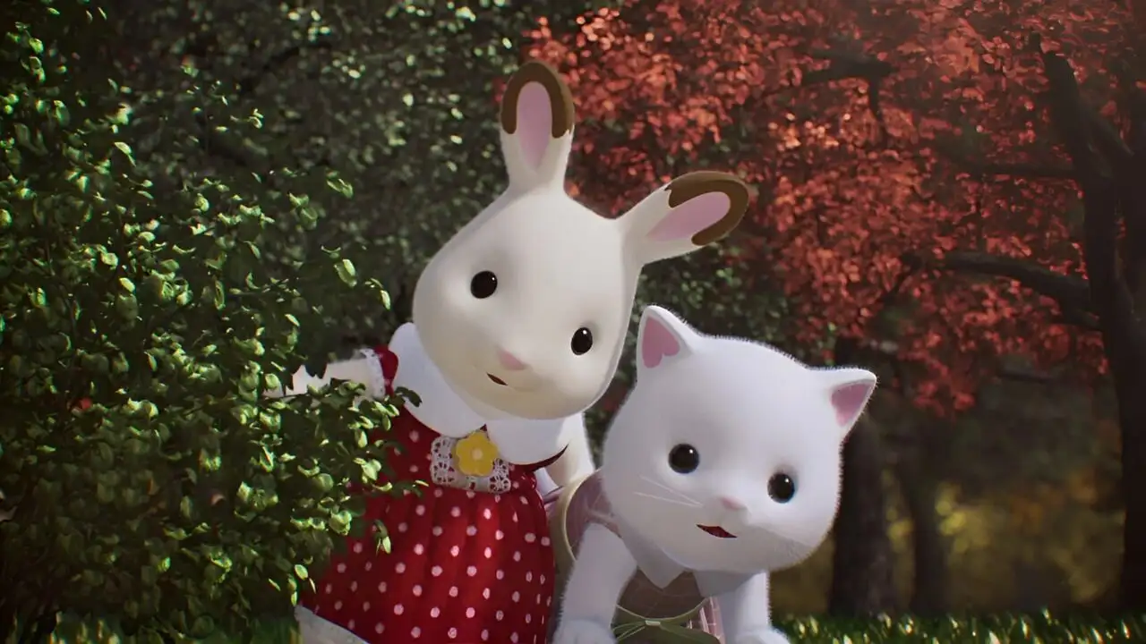 Sylvanian Families : Le cadeau de Freya – image d’arrière-plan