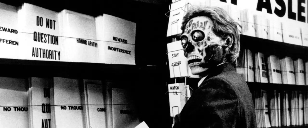 Invasion Los Angeles - Ils vivent, nous dormons. – image d’arrière-plan