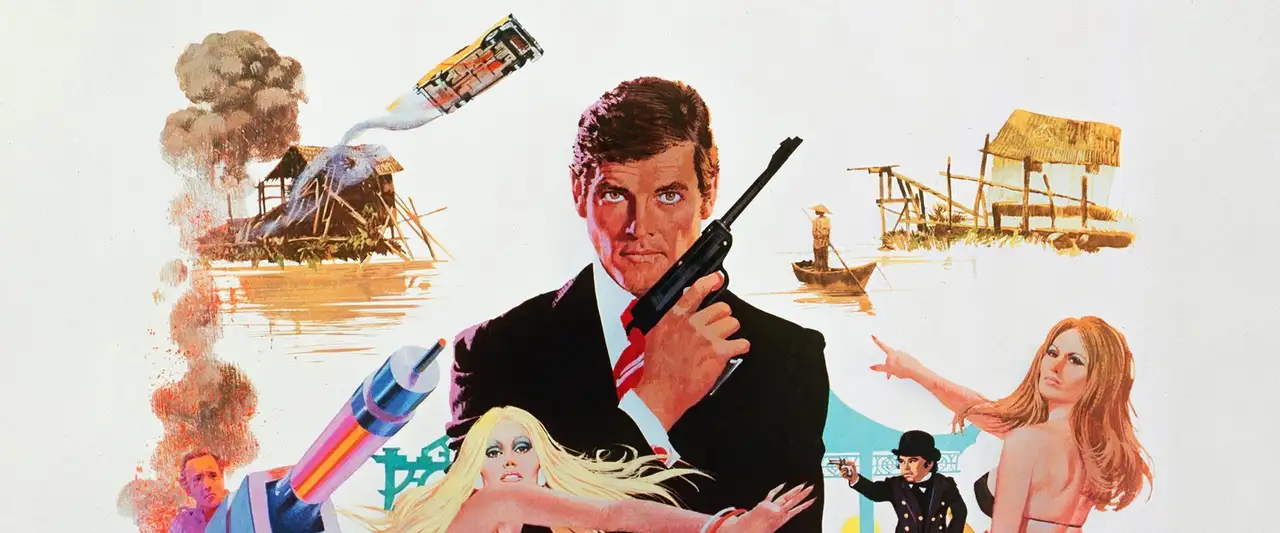 L'Homme au pistolet d'or - Il ne rate jamais sa cible et sa cible est maintenant 007. – image d’arrière-plan