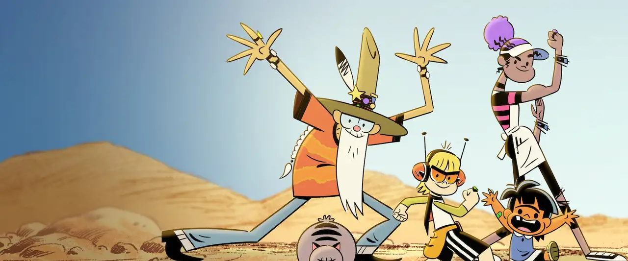Kid Cosmic - Saison 2 - Kid Cosmic et le champion de la galaxie – image d’arrière-plan