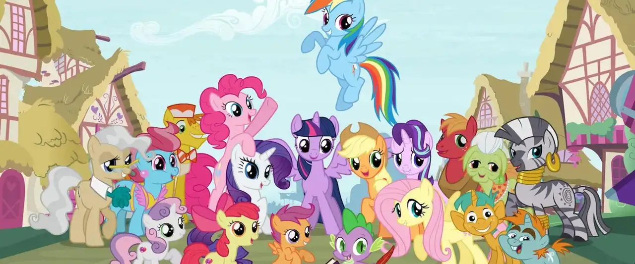 My Little Pony, les amies c'est magique ! - Saison 8 - La lutte des directeurs – image d’arrière-plan