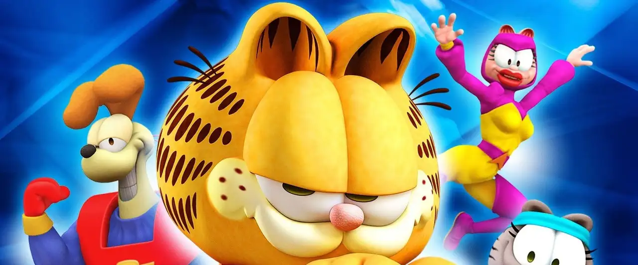 Super Garfield - Les nouvelles aventures de Garfield et ses amis dans un film super drôle ! – image d’arrière-plan