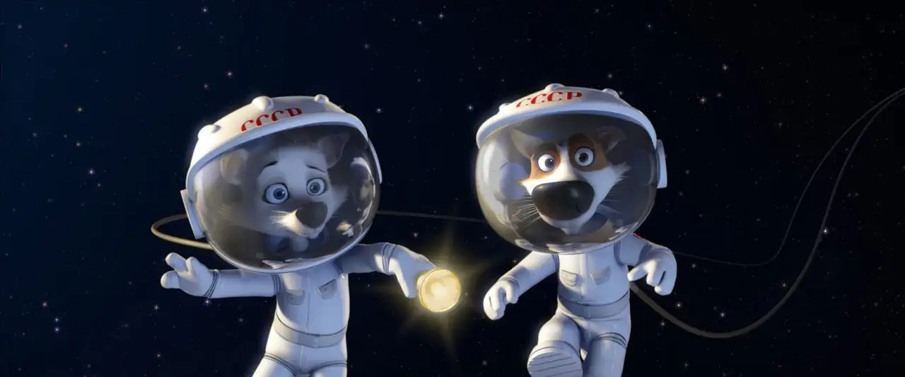 Space Dogs – image d’arrière-plan