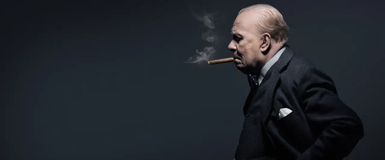 Les Heures sombres - Ne jamais renoncer. Ne jamais céder. – image d’arrière-plan
