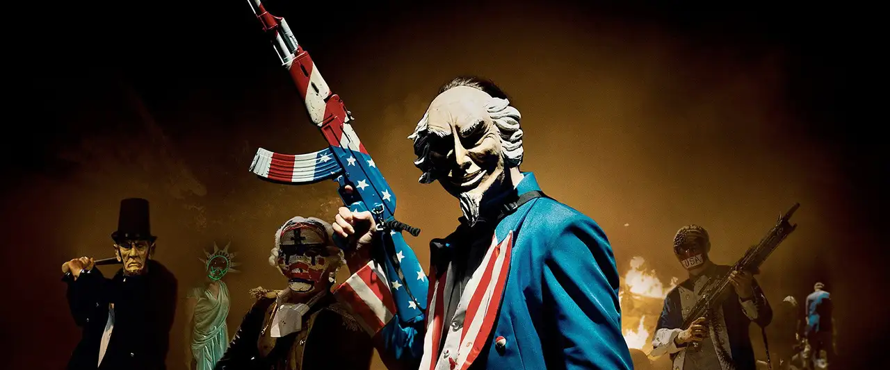 American Nightmare 3 : Élections - Le temps d'une nuit, participez à une grande tradition américaine. – image d’arrière-plan