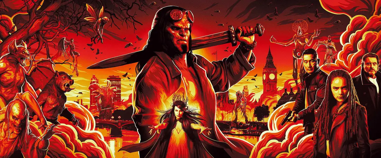 Hellboy - Une vraie gueule d'ange – image d’arrière-plan