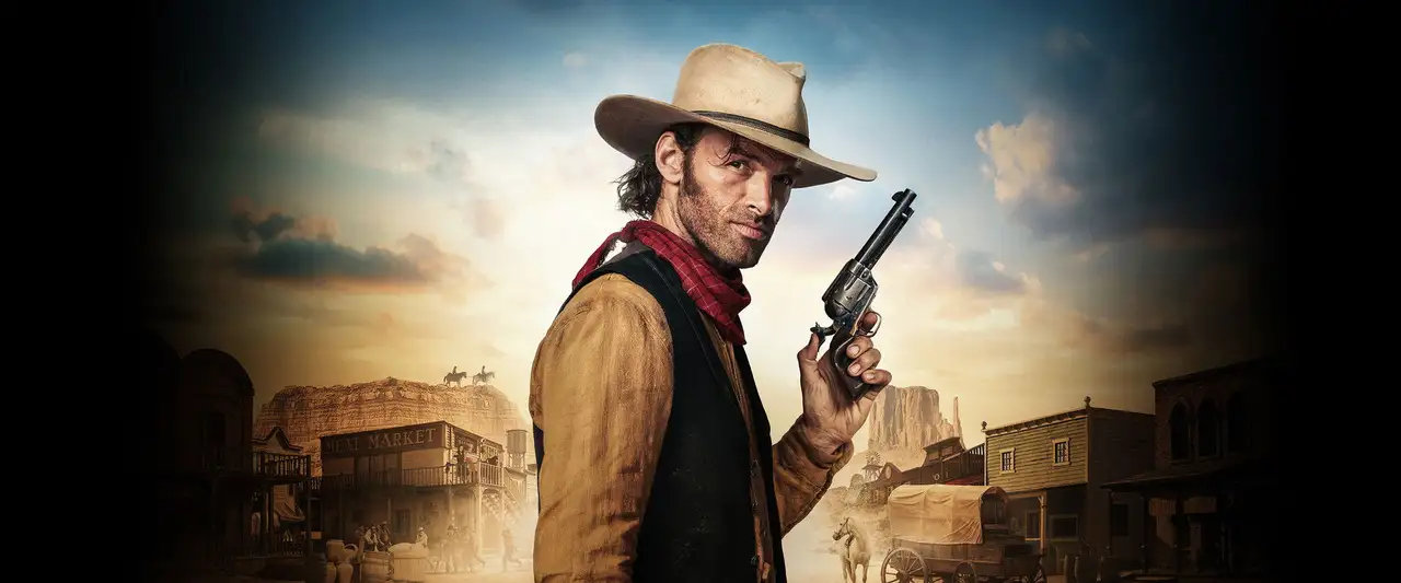 Lucky Luke - Le plus célèbre des cowboys solitaires va être forcé de faire équipe… – image d’arrière-plan