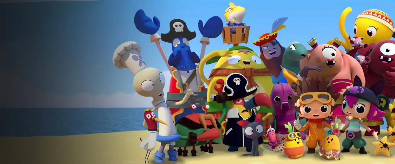Pirata & Capitano - Saison 2 - La légende de la pieuvre arc-en-ciel – image d’arrière-plan