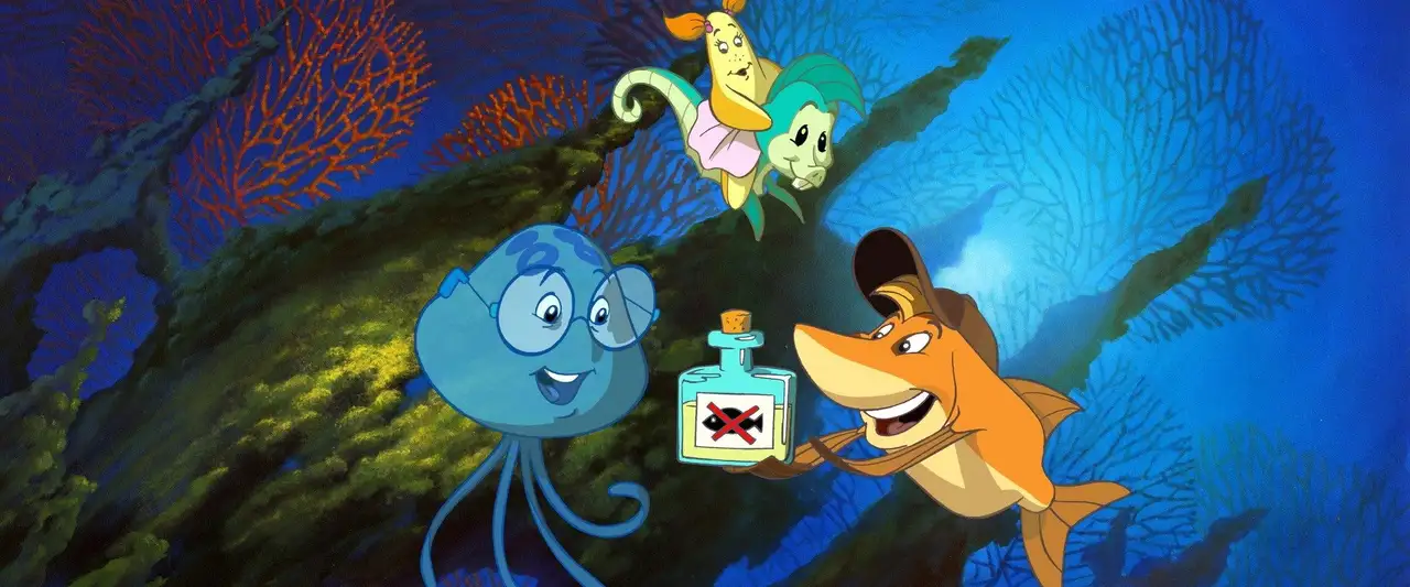 Gloups ! Je suis un poisson - Il faut retrouver la potion magique ! – image d’arrière-plan