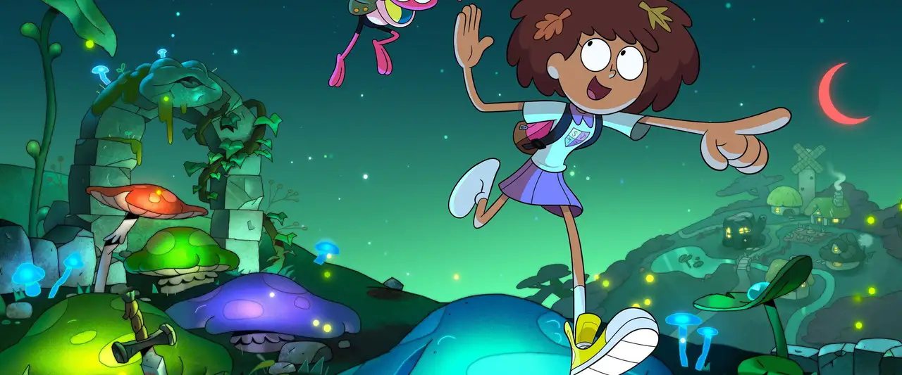 Amphibia - Saison 1 - Le Match de Scaraball / Maître Tritonio – image d’arrière-plan