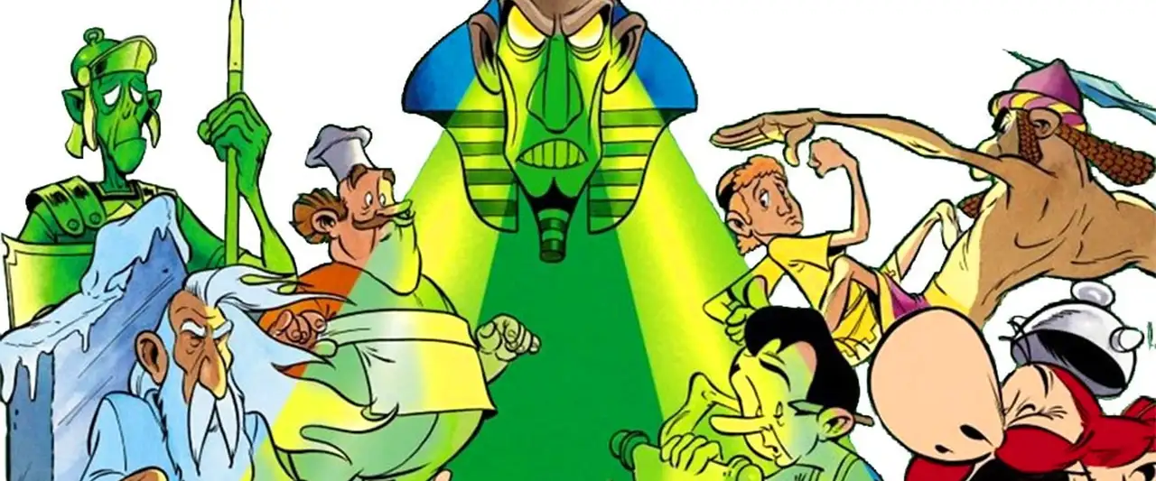 Les 12 travaux d'Astérix - Un grand dessin animé français – image d’arrière-plan