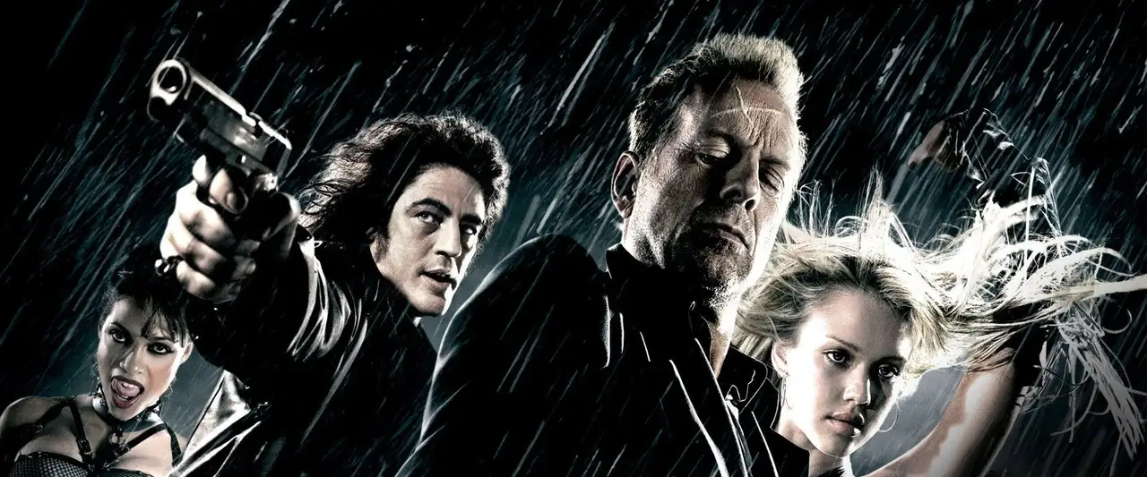 Sin City - Descends la petite ruelle de Sin City et tu pourras y trouver n’importe quoi … – image d’arrière-plan