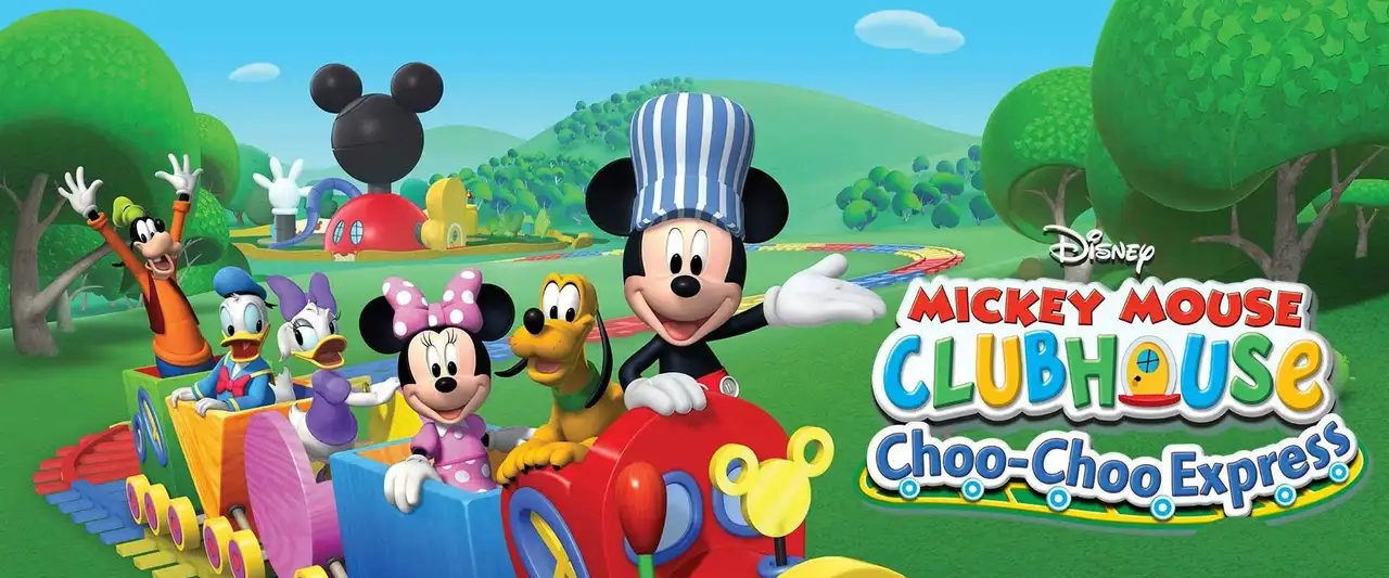 La Maison De Mickey - Le Petit Train de Mickey – image d’arrière-plan