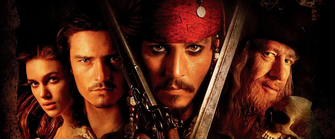 Pirates des Caraïbes : La Malédiction du Black Pearl - Préparez‐vous à être soufflé hors de l’eau. – image d’arrière-plan