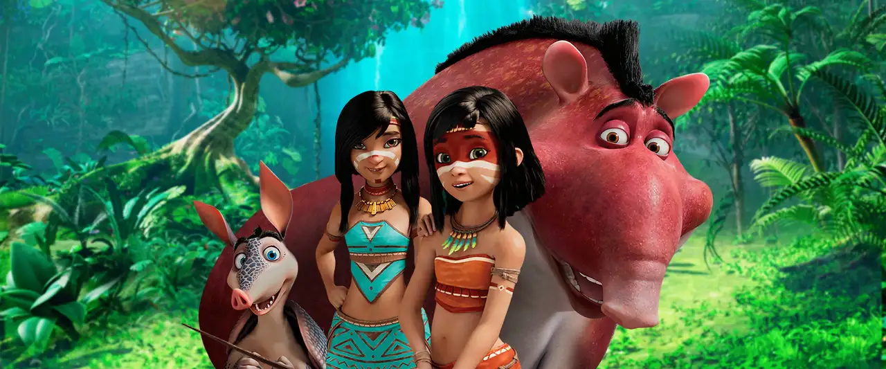 Ainbo, princesse d'Amazonie - Un cœur courageux peut sauver le monde – image d’arrière-plan