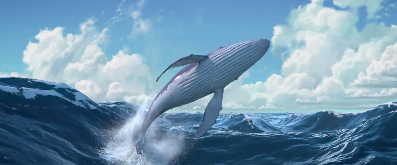 La Baleine et l'escargote – image d’arrière-plan