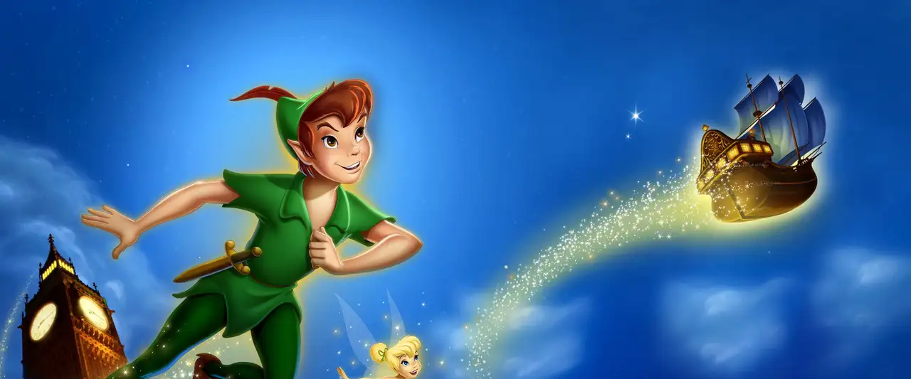 Peter Pan - Envolez‐vous pour le Pays imaginaire. – image d’arrière-plan
