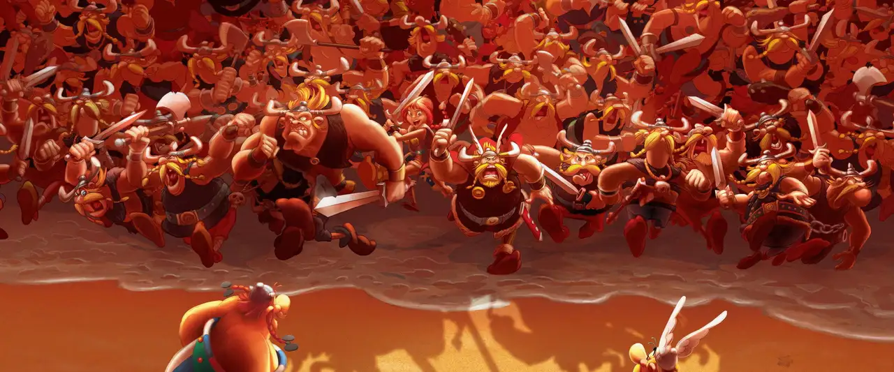 Astérix et les Vikings - Tremblez, les Vikings débarquent ! – image d’arrière-plan