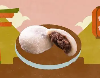 Voyage en cuisine - Japon : le mochi – affiche
