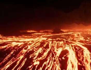 Les 5 vies de la Terre - Saison 1 - Le feu – affiche