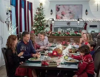 Un merveilleux Noël en famille – affiche